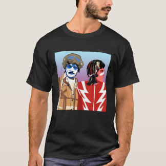 Funny Mightys maakt de muziek klassieke kunstvoorw T-shirt