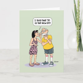 Funny Milestone 70th Birthday Kaart