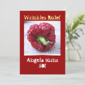Funny Milestone Birthday Kaart (Staand voorkant)