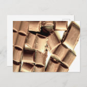 Funny Milk Chocolate - Cute Chocolate Lover Gift Aankondigingskaart (Voorkant / Achterkant)