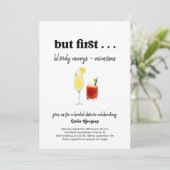 Funny Mimosa en Bloody Mary Vrijgezellenfeest Kaart (Staand voorkant)