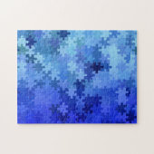 Funny Mind Teaser Puzzle of a Puzzle / Blue Legpuzzel (Horizontaal)