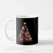 Funny Minerals Christmas Tree Graphic Crystals Koffiemok (Links)