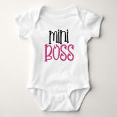 Funny Mini Boss Girl Romper
