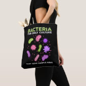 Funny Mircobiology Bacteria Culture Humor Tote Bag (Dichtbij)
