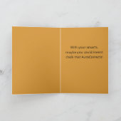 Funny Mispelt Gefeliciteerd met de Afstuderen Kaart (Binnen)