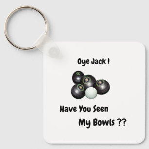 Funny Missing Lawn Bowls, Sleutelhanger