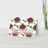 Funny Missing You Kaart (Voorkant)