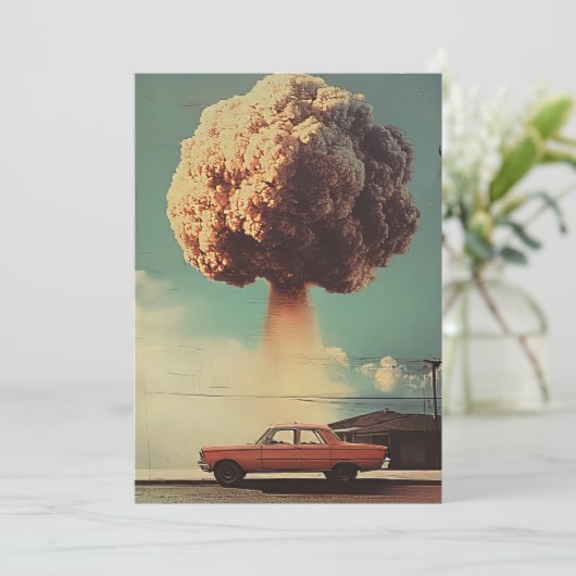 Funny Missing You Kaart (Staand voorkant)