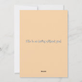 Funny Missing You Kaart (Achterkant)