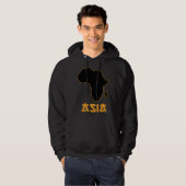 Funny Mixed Up Africa Asia 4 Hoodie (Voorkant volledig)
