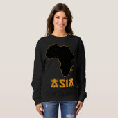 Funny Mixed Up Africa Asia 4 Trui (Voorkant volledig)