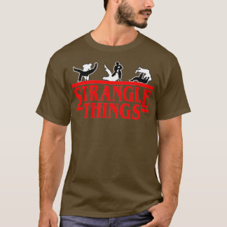 Funny MMA BJJ Strangle Measures Brazililian Jiu Ji T-shirt