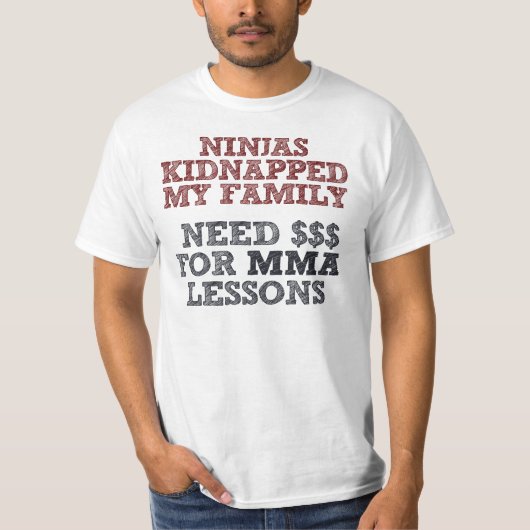 Funny MMA Shirt (Voorkant)