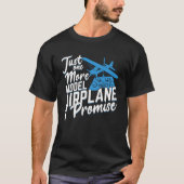 Funny Model Airplane RC Plane Pilot Gift T-shirt (Voorkant)