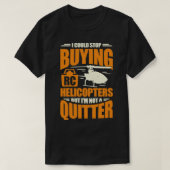 Funny Model RC Helikopter Chopper Pilot Gift T-shirt (Design voorkant)