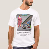 Funny Model Train Humor Tee Shirt (Voorkant)