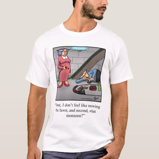Funny Model Train Humor Tee Shirt (Voorkant)