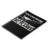 Funny Model Vliegtuig Pilot RC Plane Notitieboek (Linkerzijde)