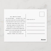 Funny Modern Happy Nieuwjaarsfeest Briefkaart (Achterkant)