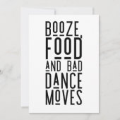 Funny Modern Photo Wedding Save the Dates Aankondiging (Voorkant)