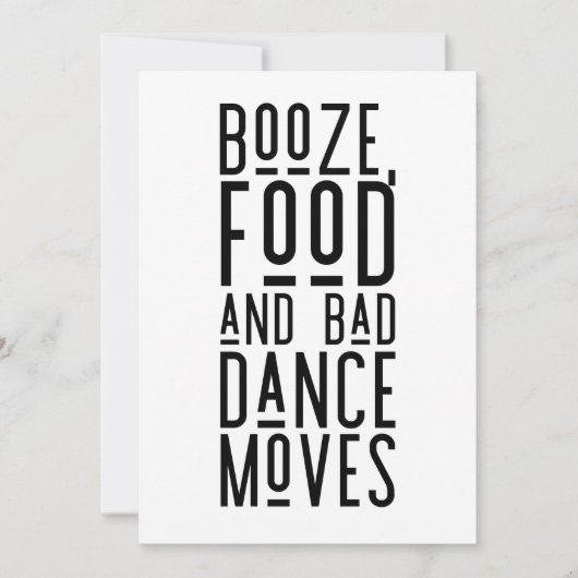 Funny Modern Photo Wedding Save the Dates Aankondiging (Voorkant)