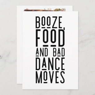 Funny Modern Photo Wedding Save the Dates Aankondiging