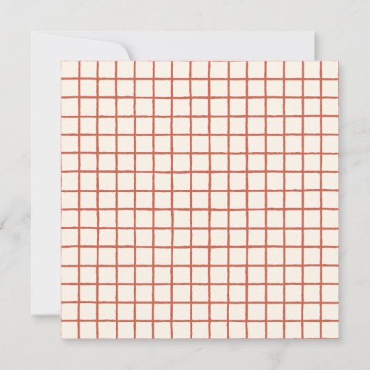 Funny Modern Pie Friendsgiving Party Thanksgiving Kaart (Achterkant)