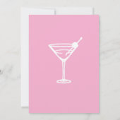 Funny Modern Sip I'm Fifty Woman's 40th Birthday Kaart (Achterkant)