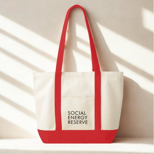 Funny Modern Typography Black Text Tote Bag