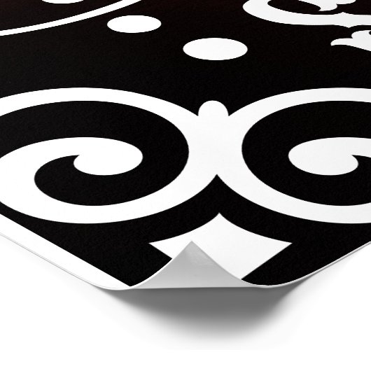 Funny Moderne kerstregels Poster (Hoek)