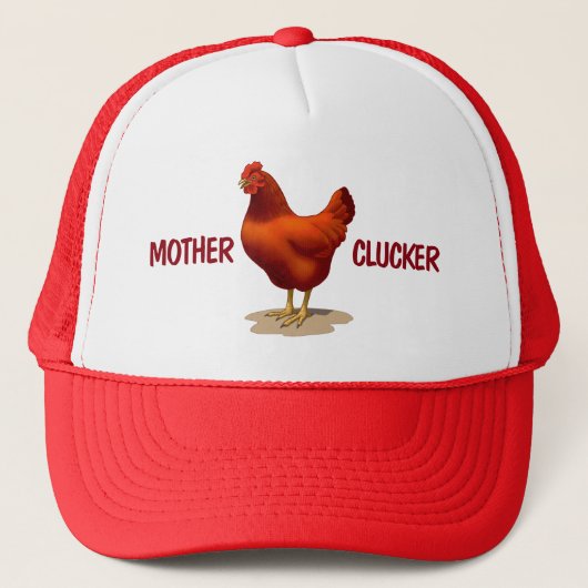 Funny Moeder Clucker Chicken Farmer Red Hen Trucker Pet (Voorkant)