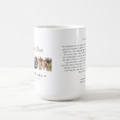 Funny Moederdag 3 Foto Collage Funy Letter Koffiemok (Center)