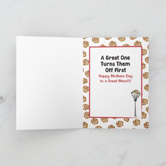 Funny Moederdag Card Kaart (Binnen)