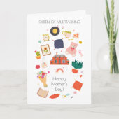 Funny Moederdag Card Kaart (Voorkant)