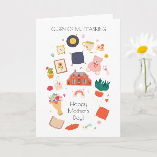 Funny Moederdag Card Kaart (Kleine Plant)
