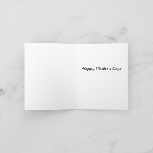 Funny Moederdag Card Kaart (Binnen)
