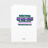 Funny Moederdag Card Kaart (Achterkant)