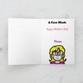 Funny Moederdag COVID-19-kaart Kaart (Binnen)