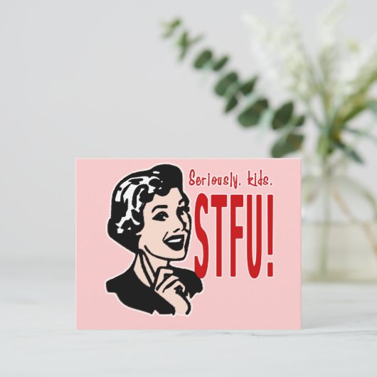 Funny Moederdag Design Briefkaart (Staand voorkant)