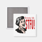 Funny Moederdag Design Magneet (Voorkant / Achterkant)