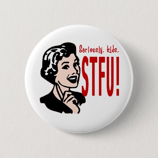 Funny Moederdag Design Ronde Button 5,7 Cm (Voorkant)