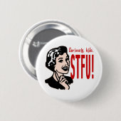 Funny Moederdag Design Ronde Button 5,7 Cm (Voorkant /achterkant)