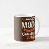 Funny Moederdag Future Grandma Grandmoeder Koffiemok (Voorkant rechts)