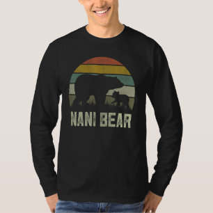 Funny Moederdag Grandma Cub Kinder Nani Beer T-shirt