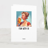 Funny Moederdag Kaart (Achterkant)