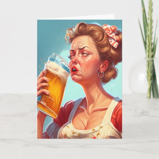 Funny Moederdag Kaart (Voorkant)