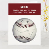 Funny Moederdag Kaart (Gele Bloem)