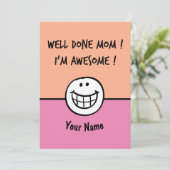 Funny moederdag kaarten mama (Staand voorkant)