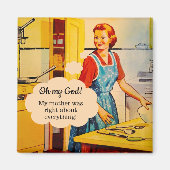 Funny Moederdag Magnet (Voorkant)